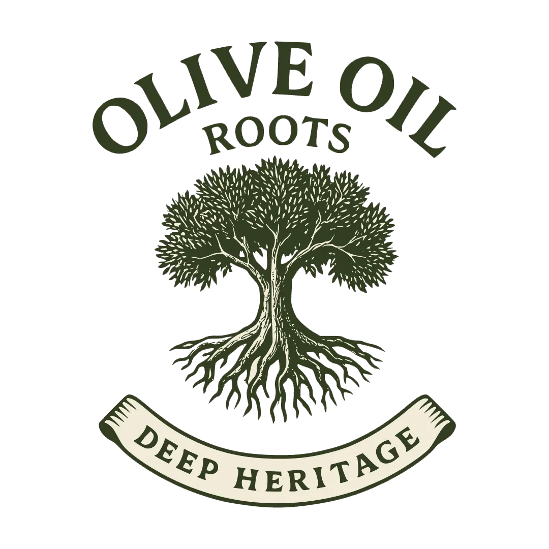 Olive Oil Roots Logo Transparent